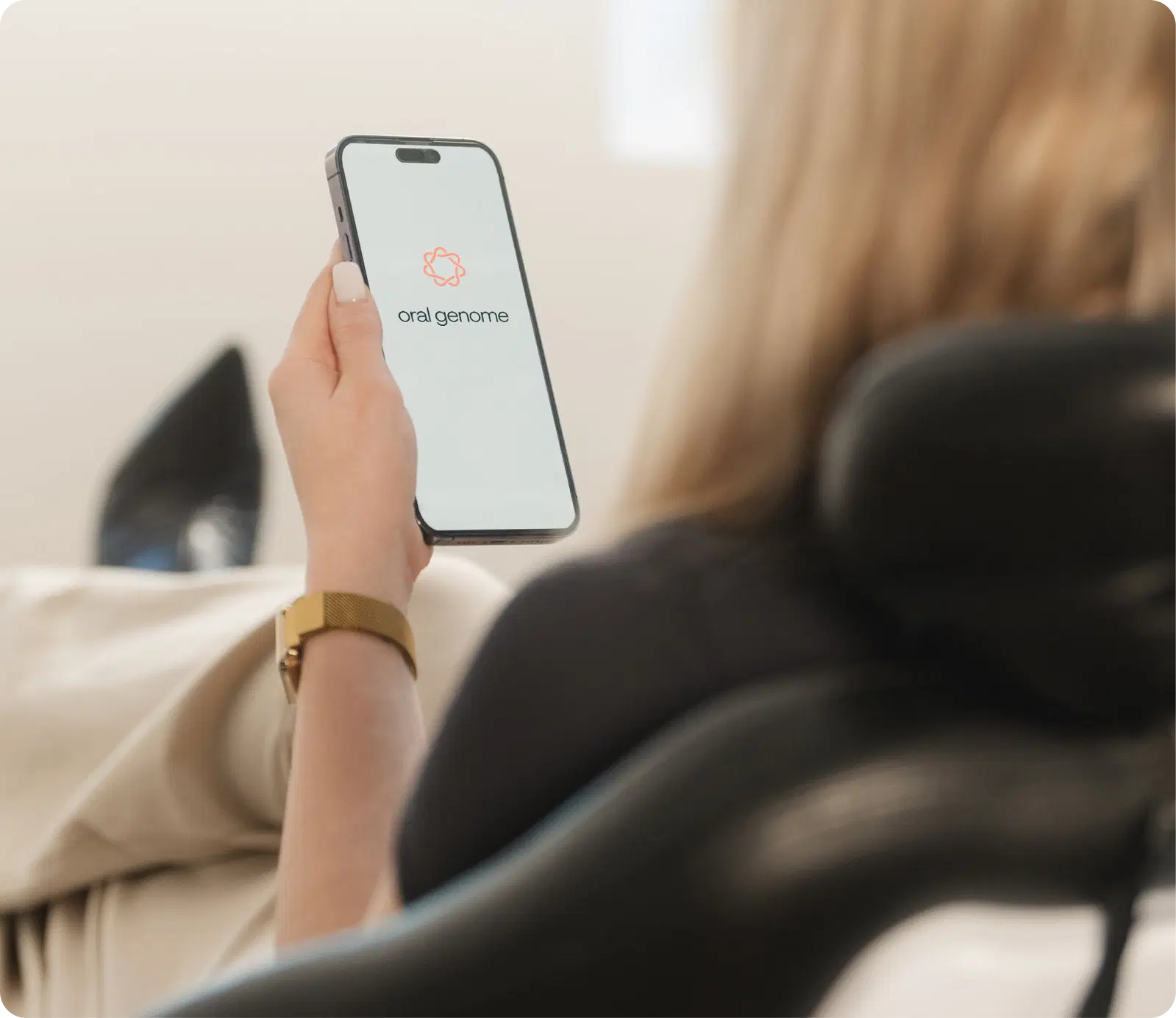 Example Oral Genome report showing at-home oral wellness insights