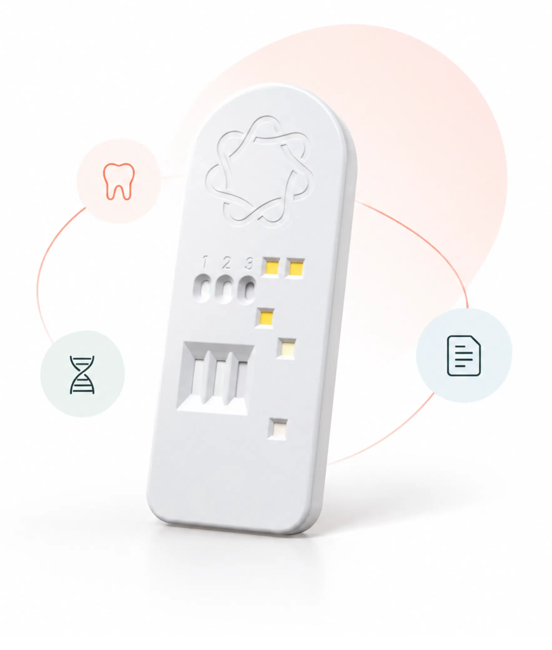 Oral Genome chairside saliva test cassette